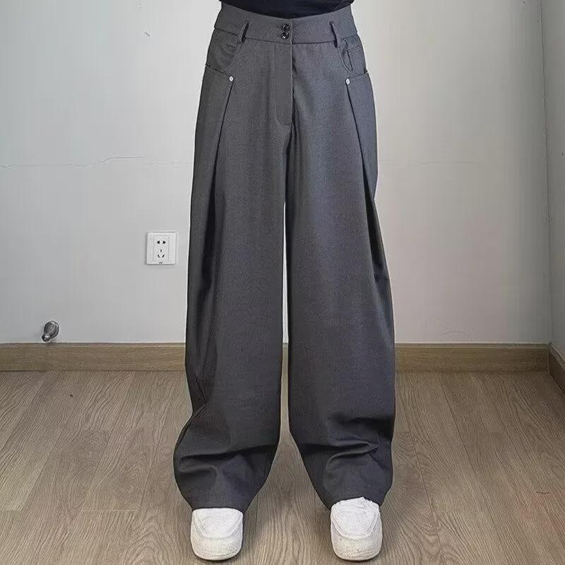 Men's Summer Lyocell Wide-Leg Trousers
