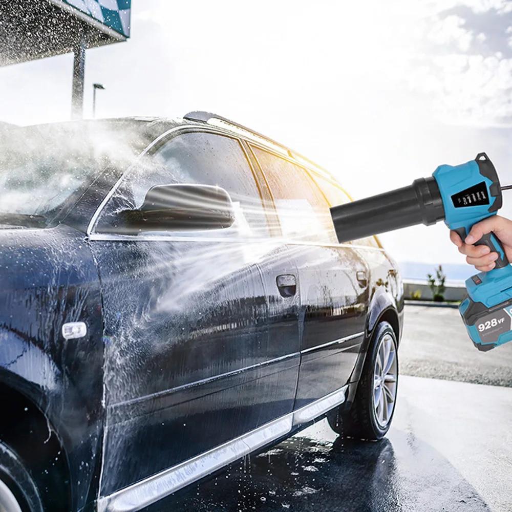 3000W 350M/S Brushless Electric Turbo Fan Blowers Handheld Jet Fan Portable Leaf Snow Dust Blowing Power Tools