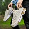 Trail Running Shoes for Men Outdoor Non-slip Sneakers Mesh Climbing Jogging Sports Shoes Big Size Commuting Cross-country Shoes
