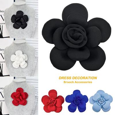 3D Brustblume Große Größe DIY Brosche Zubehör Abnehmbar Exquisites Bekleidungszubehör Hochzeitskleid Kleidung Dekoration