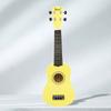 4 Saiten 21 Zoll ABS Ukulele Komplettset Akustische Bunte Hawaii Gitarre Guitarra Instrument für Kinder und Musikanfänger