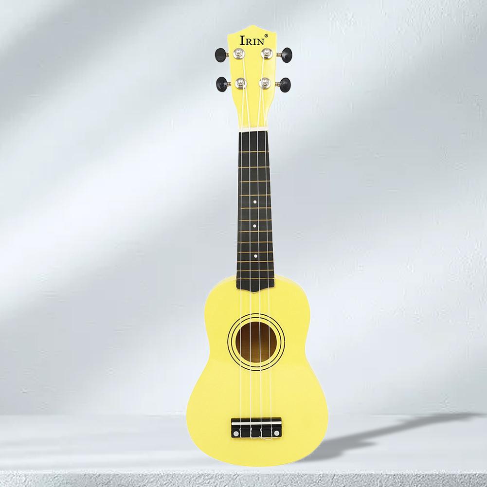 4 Saiten 21 Zoll ABS Ukulele Komplettset Akustische Bunte Hawaii Gitarre Guitarra Instrument für Kinder und Musikanfänger