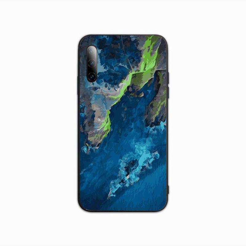 Landschaft im Ölmalerei-Stil Handyhülle für Samsung J4 J6 J5 J7 2016 Note 5 8 9 10 Lite Plus 20 Ultra Silikonhülle