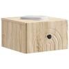 Wall Mounted Nightstand Sonoma Oak 33 x 34.5 x 20 cm