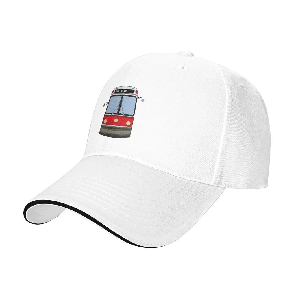 Toronto TTC Streetcar Cap Casual Baseball Caps Adjustable Hat Hip Hop Summer Unisex Baseball Hats Customizable Polychromatic