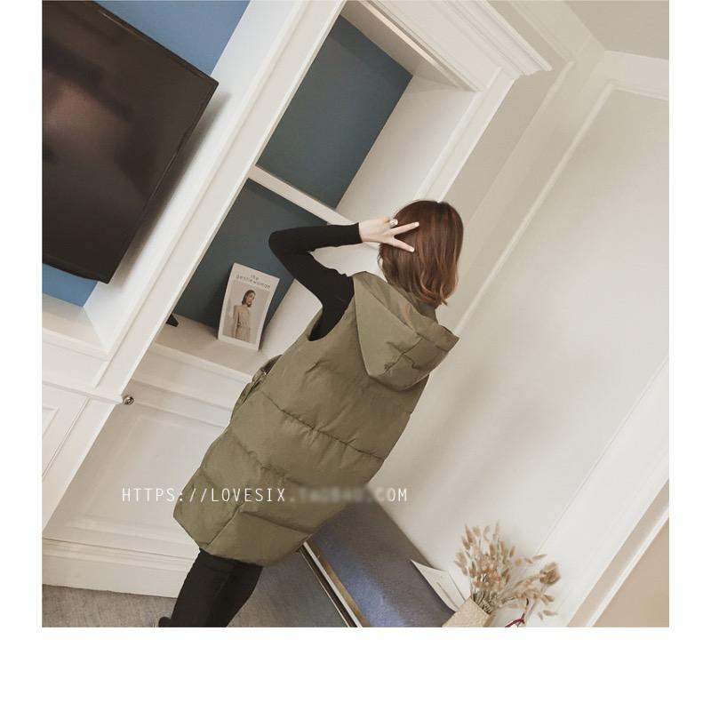 Down Cotton Vest Women's Vest Jacket