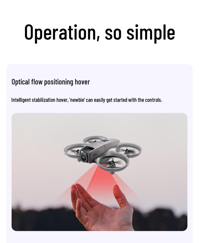 GT3 Drone: Optical Flow, Obstacle Avoidance, Pro Aerial Photography, RC Model