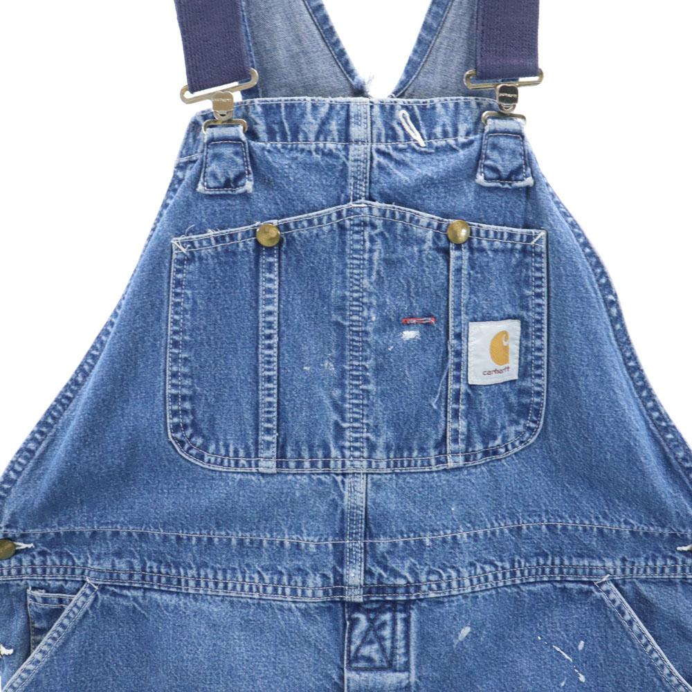 Carhartt 90s Old denim Overall cut off Men's Used