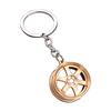 3D Car Wheel Hub Metal Keychain & Pendant