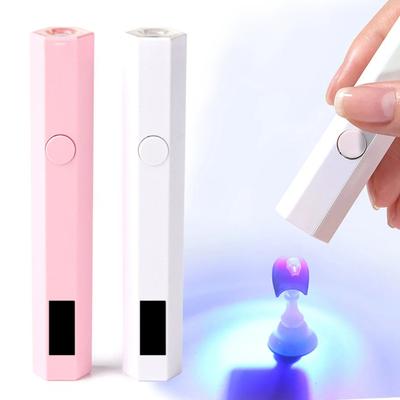 UV lampa na nechty s LED displejom, Nabíjateľné mini svetlo na nechty na gélové nechty, Rýchle vytvrdzovanie, Prenosná sušička na gélový lak, Nástroj na nail art