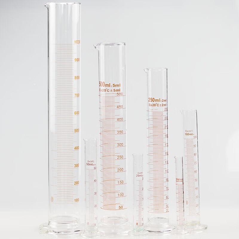 Thickened High Borosilicate Glass Measuring Cylinder