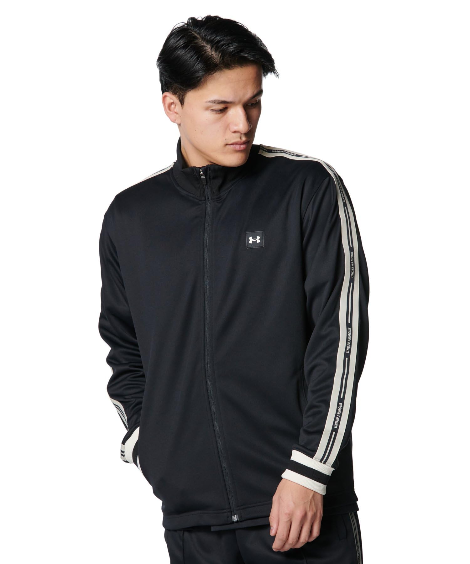 

Under Armour UA TRACK JACKET 6001430 Size S (001) Black, чёрный