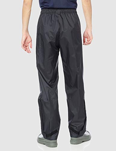 Mizuno Aquablock Rain Pants, Berg Tech, Unisex, Waterproof, Breathable, 20-Wash Durable Water Repellent, Outdoor/Fishing, Black, XL, B2JF0A01