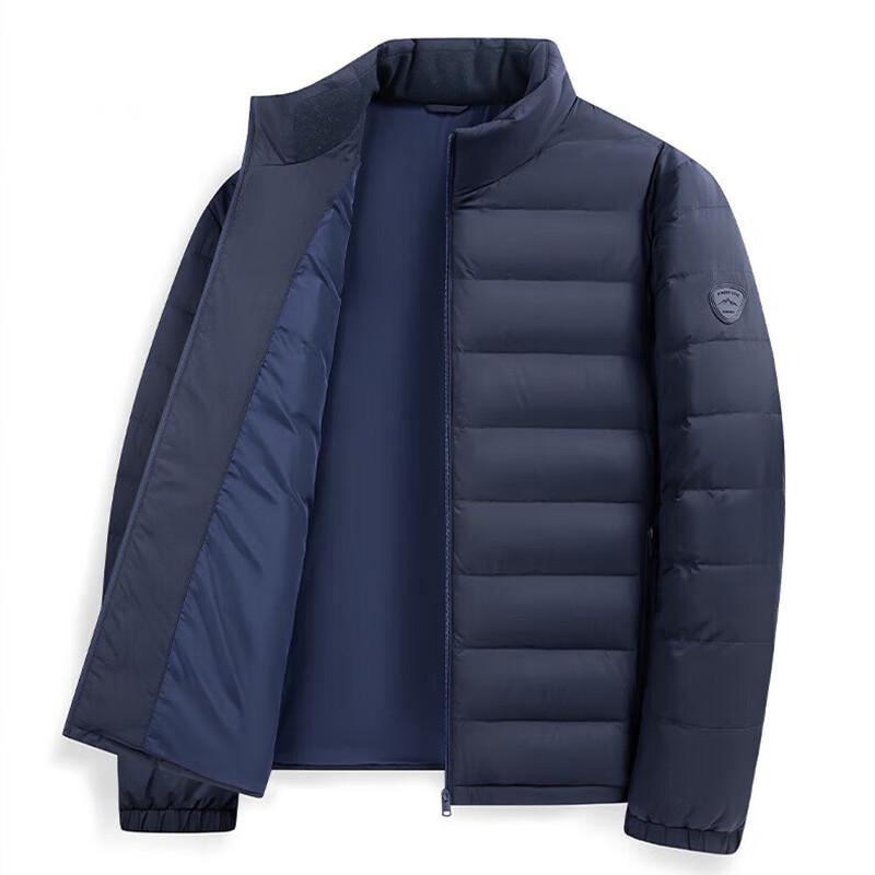 ROMON Men s Lightweight Stand-Collar Down Jacket 175