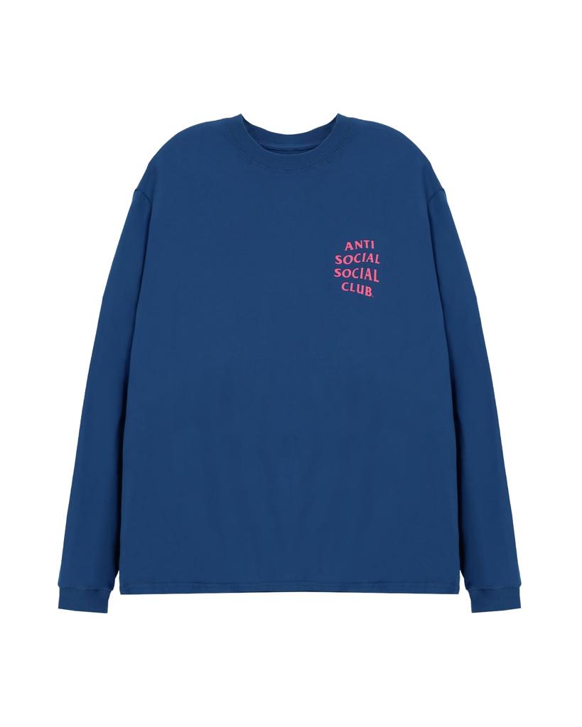 ANTI SOCIAL SOCIAL CLUB Taku Long Sleeve T-Shirt Blue