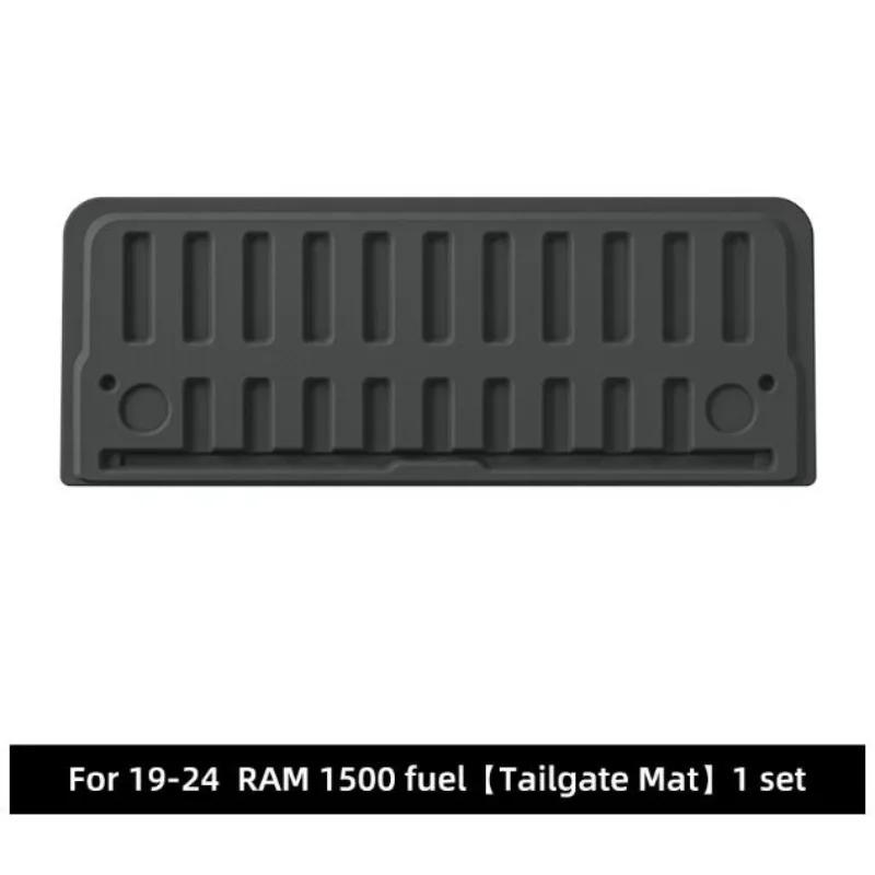 TPE Car Trunk Mat for Dodge RAM 1500 2019-2023 All-Weather Anti-Slip Cargo Liner Floor Mats - Rear Pad Dirty-Proof