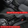 Car Glossy Black Center Console Water Cup Holder Decoration Cover Trim Stickers for Honda HRV HR-V Vezel 2021 2022 LHD