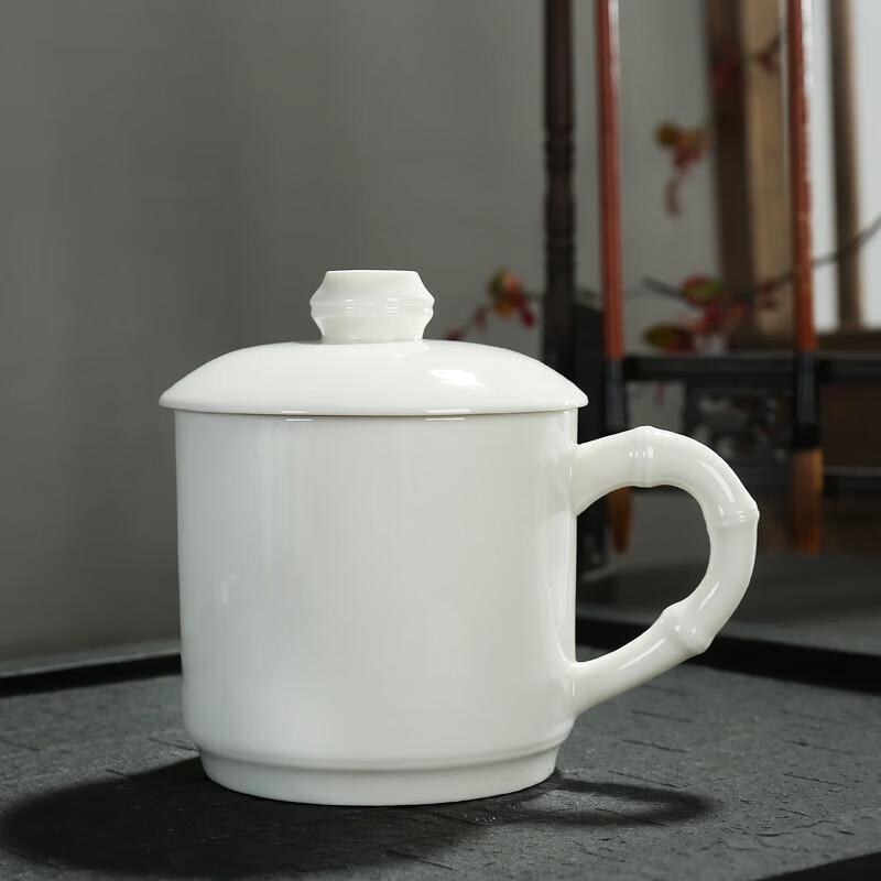Chaxun Ceramic Insulated Teacup with Lid