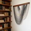 1 szt. Drewniana Boho Dekoracja Ścienna Sypialnia Sztuka Ścienna z Nici Gobelin Domowy Salon Wiele Opcji Dostępnych