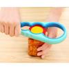 4in1 Handy Can Opener Anti-Slip Multi Functional Bottle Opener Reusable Cap Twister for Pop Beer Bottle Jar Open