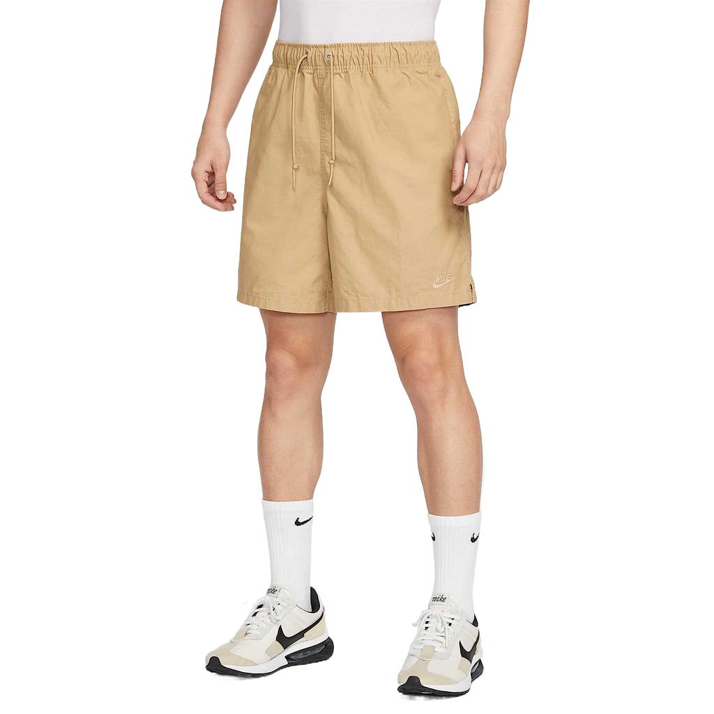 Nike Club Comfortable Versatile Simple Fashion Casual Shorts Men Shorts Apricot-Tea HJ1947297