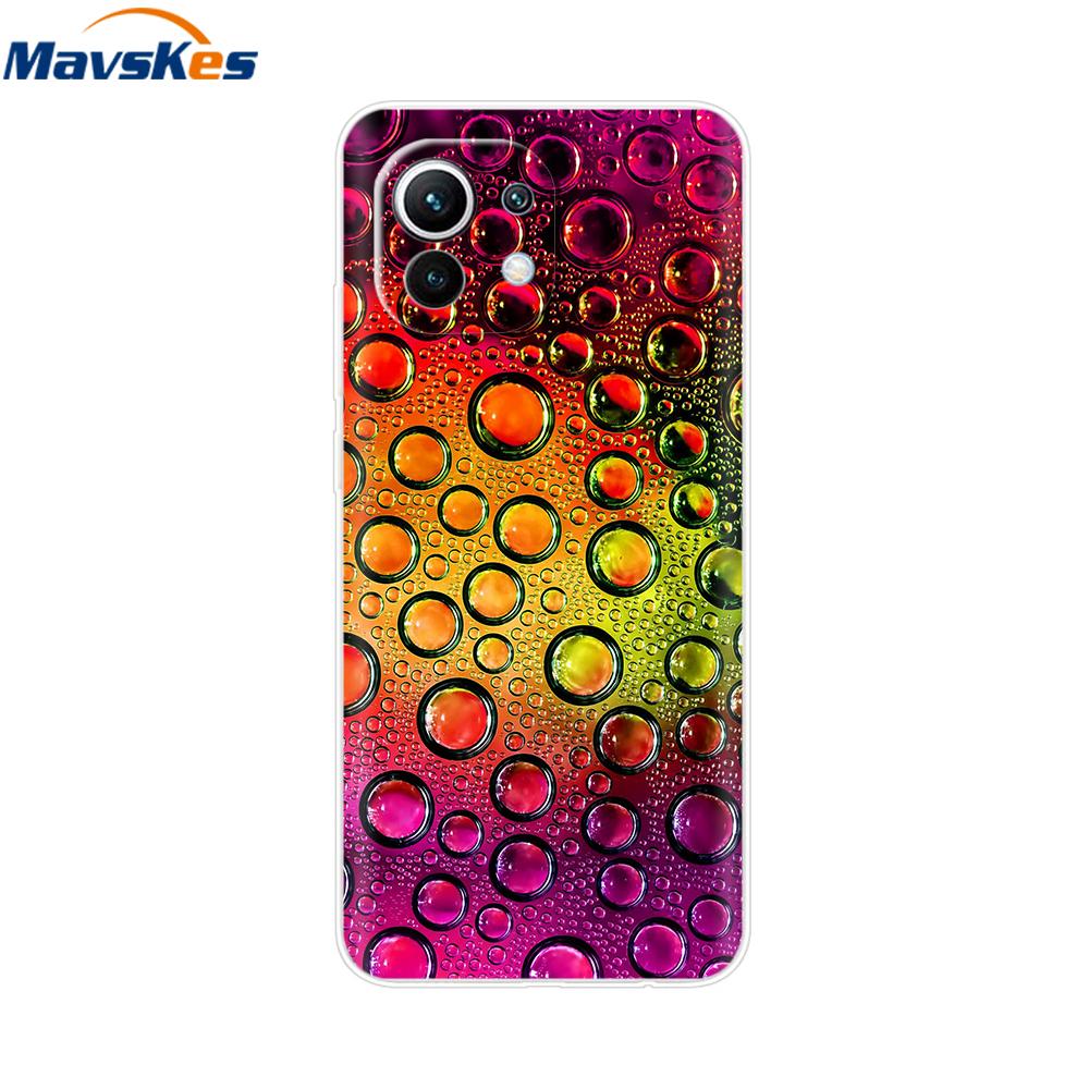 Clear Case for Xiaomi Mi 11 Lite NE 5G Mi11 lite Soft TPU Transparent Shockproof Phone Cover For Xiomi Mi11lite Mi 11 lite NE 5G