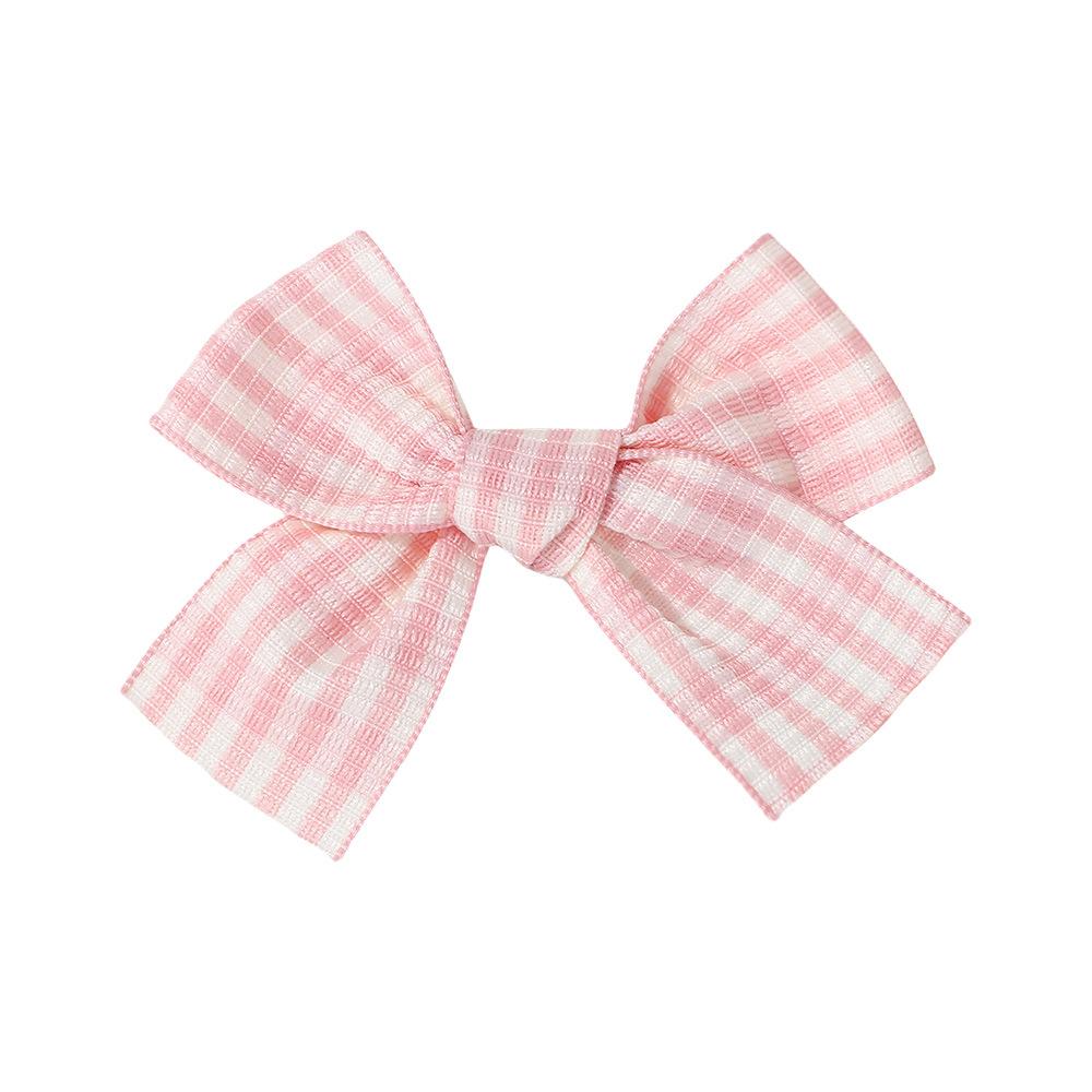 Simple Bow Hairpin Set, Four-Piece Set Of Children'S Hair Accessories, Fabric Hairpin Set, Baby Headgear 5135.