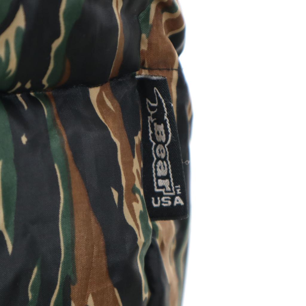 Bear USA Camouflage Down Jacket L Khaki Reversible Women Used