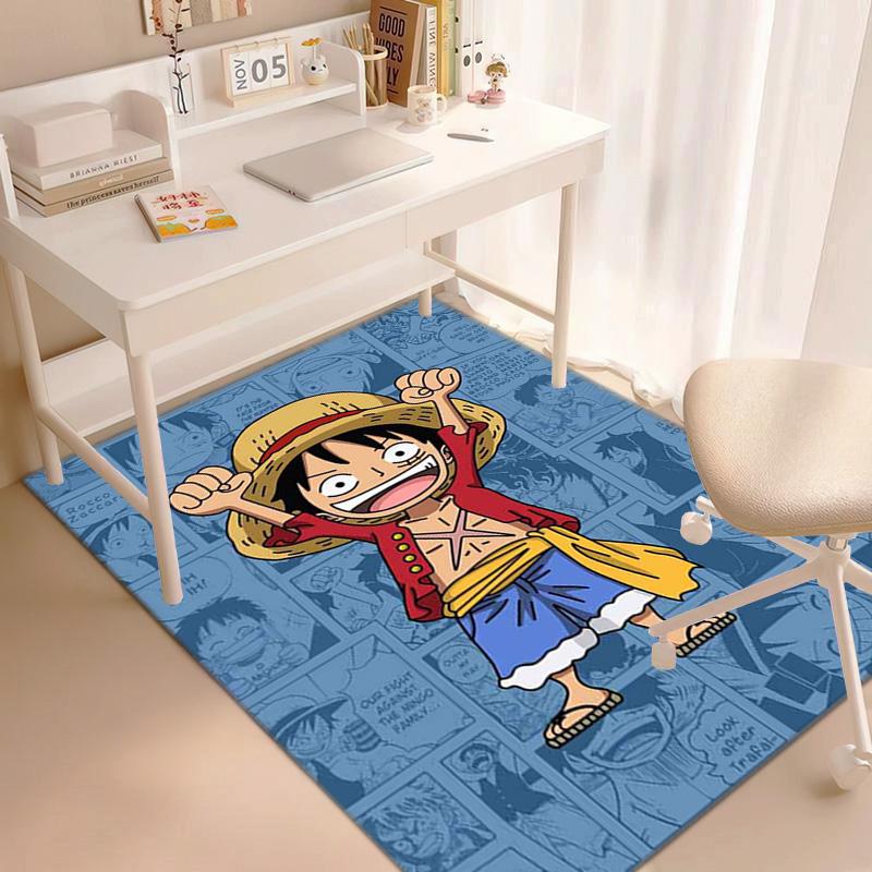Starring the Japanese cartoon ONE PIECE Monkey D. Luffy carpet is suitable for living room and bedroom doormats office balcony decorative carpet V21