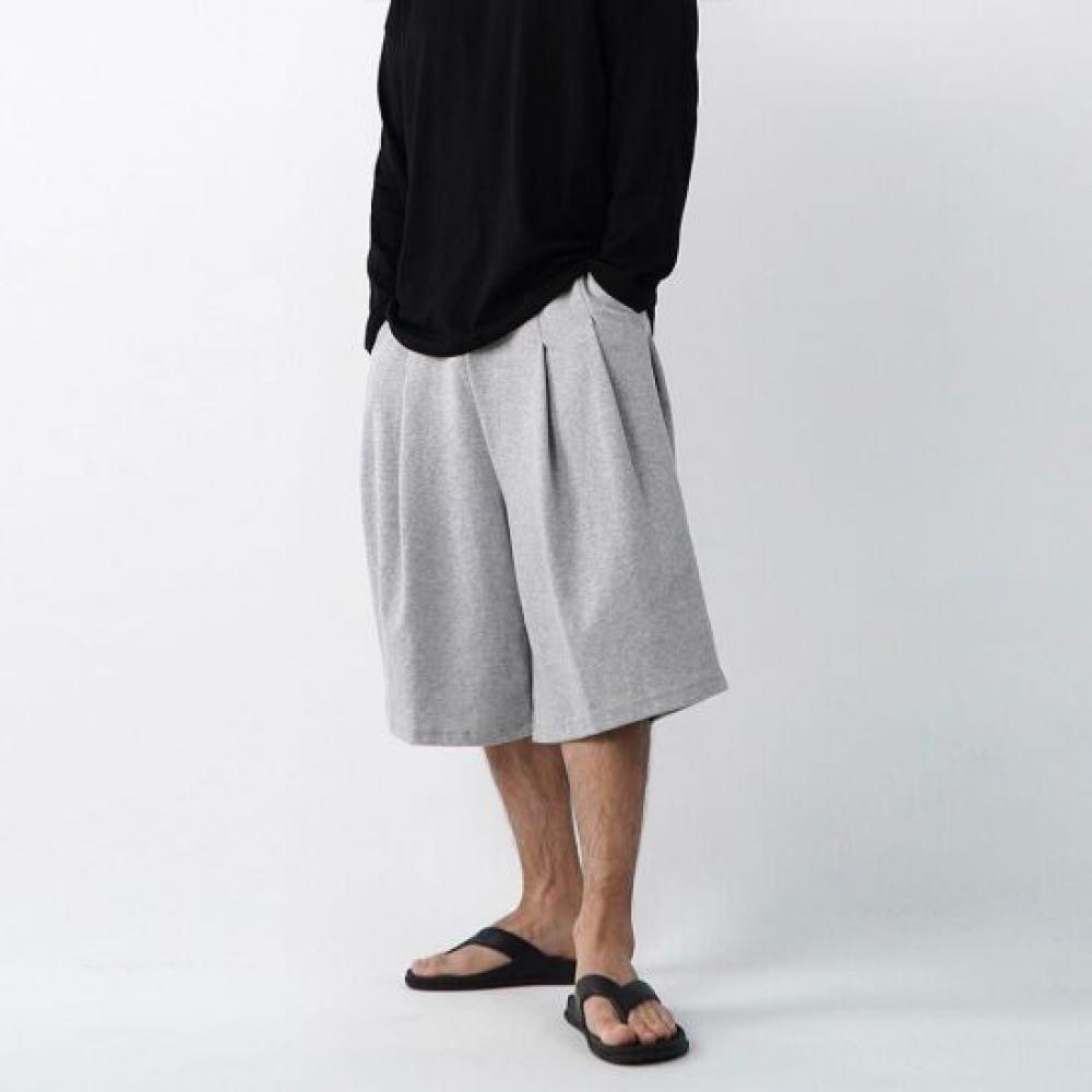 Onl Men Pin Tuck Bermuda Shorts 7 8 Length