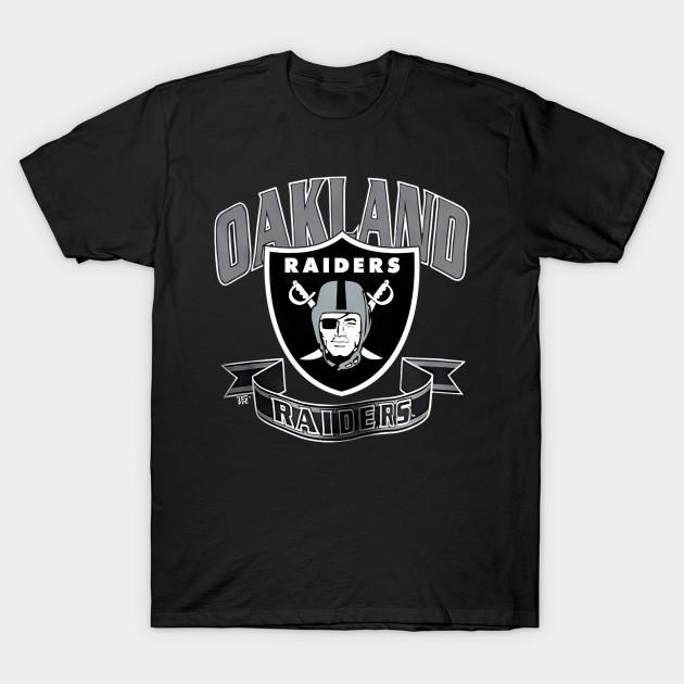 Herr Svart Tryckt T-shirt Las Vegas Raiders R.W.A Fotboll Sport Vintage - Stilldark #130 No-Cut Transferpapper Tryck Bomull T-shirt