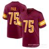 Washington Commanders NFL Football Jersey Terry McLaurin 17 Authentic Style Fan Apparel Men