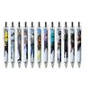 12pcs/set Fortnite Shooting Game Peripheral Ballpoint Pen Set Cartoon Anime Print Student Stationery Office Signature Supplies