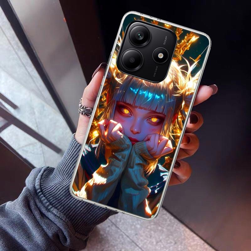 Himiko Toga My Hero Phone Case For Xiaomi Redmi Note 10 11 12 13 14 15 Pro Plus 11S 12S 14S 11T 11E 10S Soft TPU Back Cover Redm
