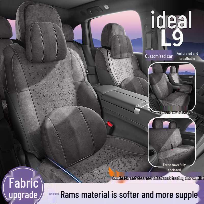 Ideal/L9 Universal Four- to Six-Seater Car Seat Cushion, Half-Wrap All-Season Saddle Pad