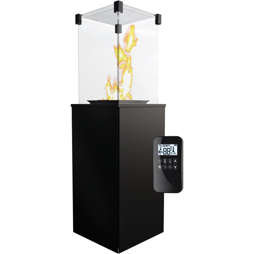 Patio Gas Heater Steel Automatic 8,2 kW