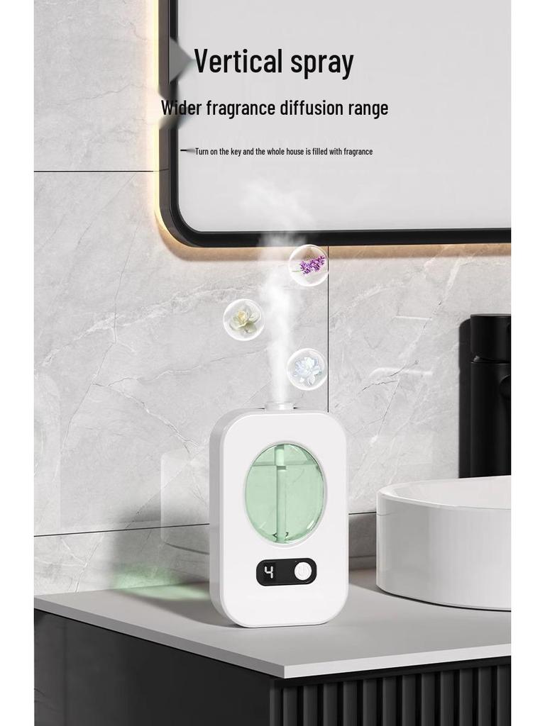 Automatic Aroma Diffuser: Long-Lasting Indoor Spray for Home, Bedroom, and Toilet Air Freshening