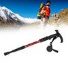 T Handle Hiking Poles Aluminum Alloy Shockproof Lightweight   Hiking Sticks Pole for Outdoor Hiking