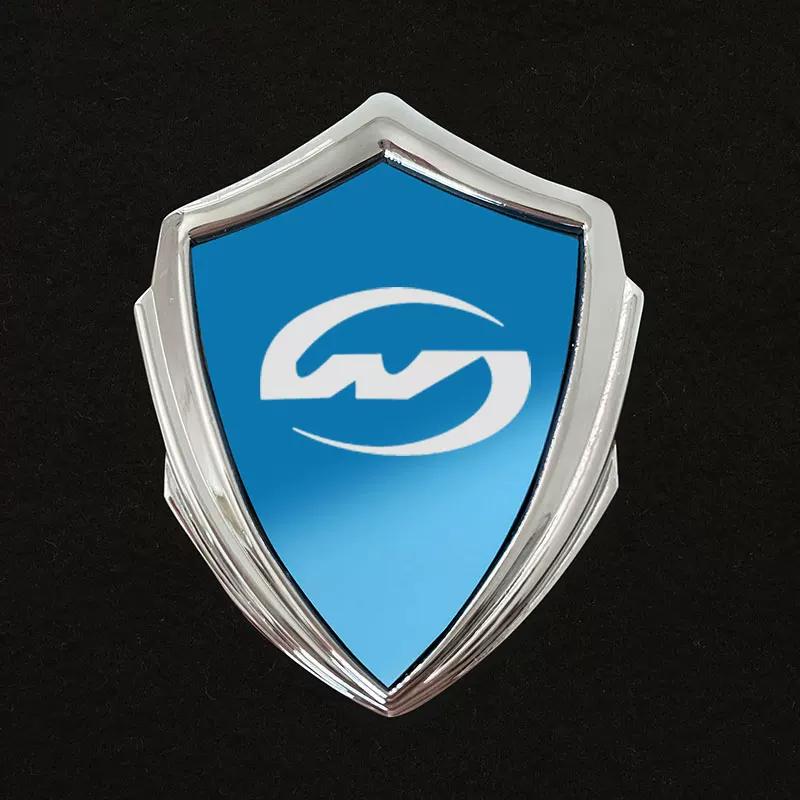 Wangjiang All-metal Sun-resistant and Non-fading Electric Motorcycle 3D Three-dimensional Car Sticker Modified Decorative Sticker Body Side Logo Badge