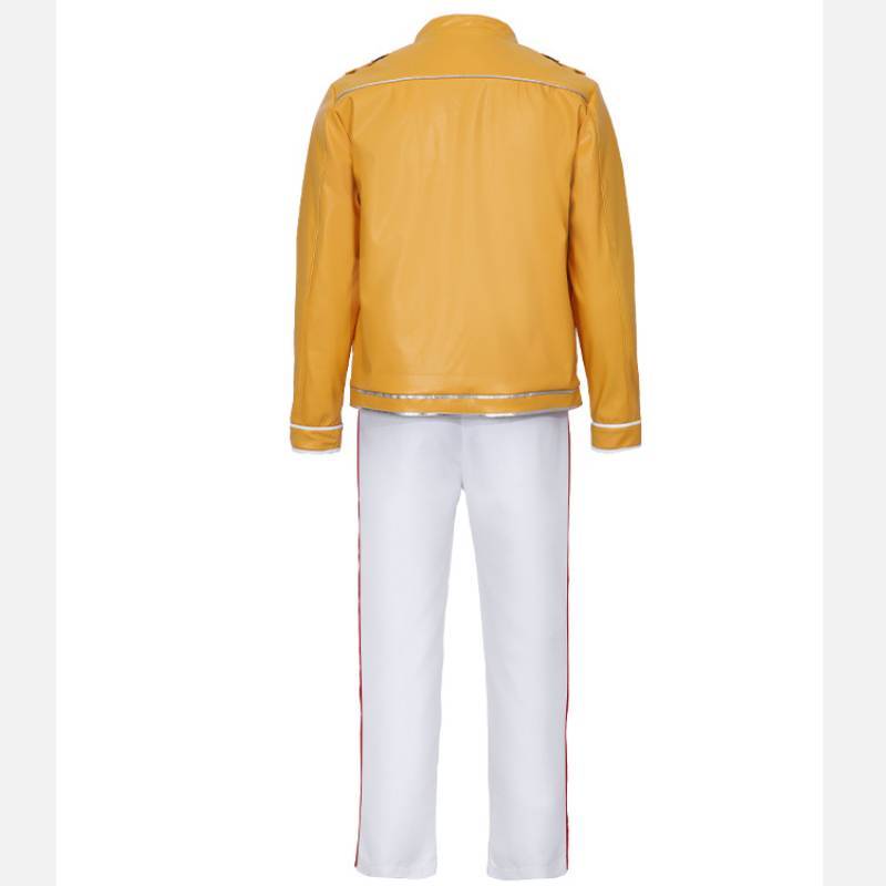 Set Costume Regina Freddie Mercury con Tessuto in Poliestere per Halloween
