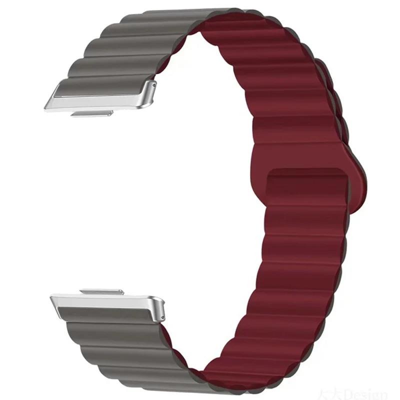Silicone Sport Watchband For Huawei Watch Fit 4 Fit 4Pro Fit 3 Magnetic Loop Bracelet For Huawei Watch Fit3 Smartwatch Wristband