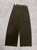 Mei Gao High Waist Retro Straight-Leg Cargo Pants