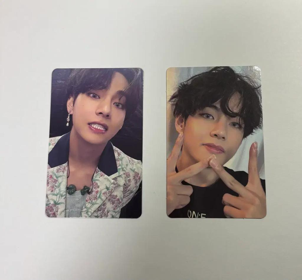 BTS Online Concert Diary Blu-ray Blu-ray Photocard V-Poké