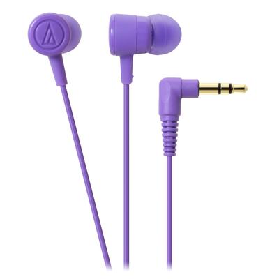 Audio Technica Canal Earphones Purple PL ATH-CKL220