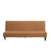 Solid Color Foldable Armless Sofa Bed Cover