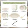 Modranka Cream Ceramic Dinnerware Set