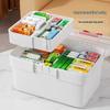 Family First Aid Kit: Essential Medicine Storage Box for Dorms and Homes