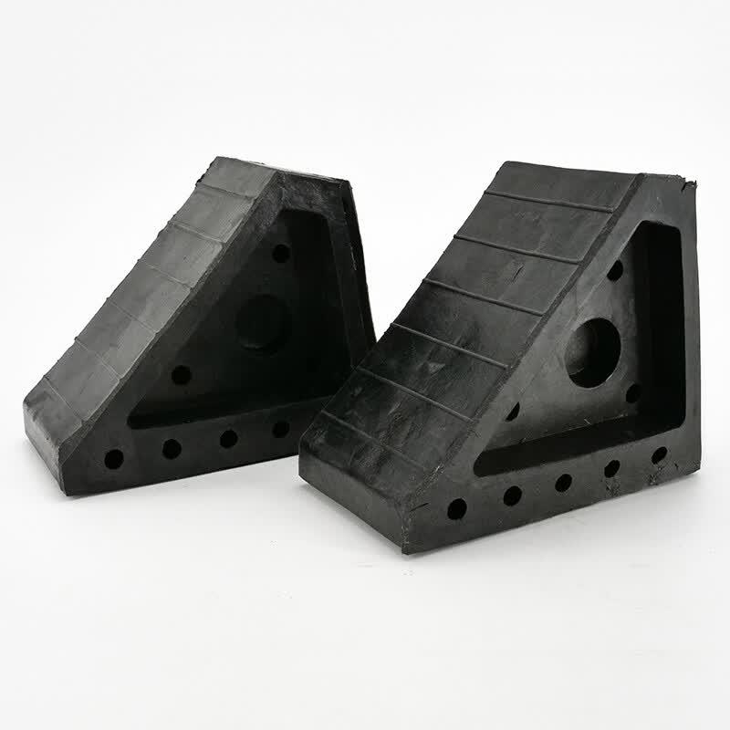Heavy Duty Rubber Wheel Chock