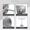 Versatilitys Aluminum Headphone Stands for Gaming Desk Detachable Double Mounts and NonSlip Base for Secure Placement