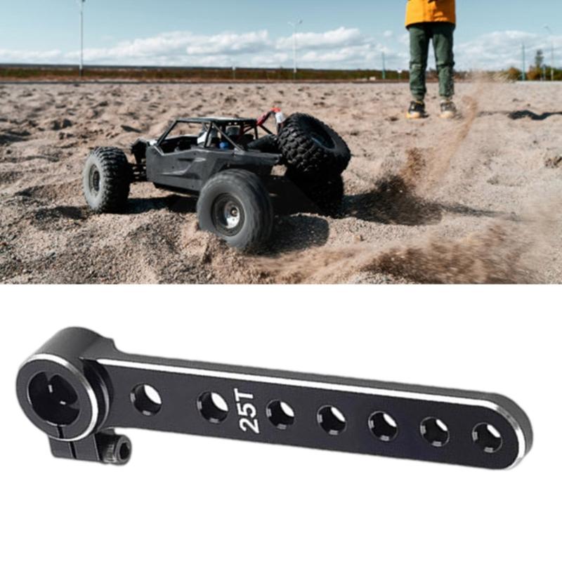 Lightweight 25T Extended Servo Arm Corrosion Resistant Aluminum Actuator Arm Easy to Use for Airplanes Enthusiasts
